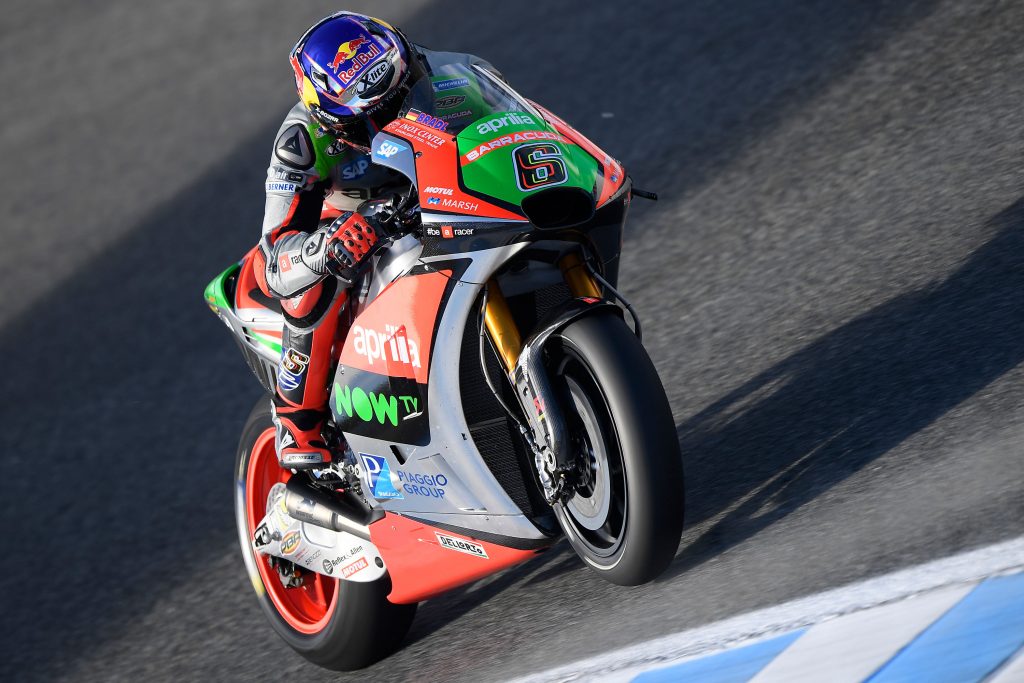 Aprilia In The Points At Jerez With Stefan Bradl. Bautista Crashes Out While Battling For The Top Ten - Gresini Racing