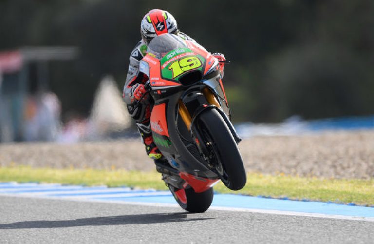 First Day Of Practice At Jerez: Aprilia On Track With The First Upgrades On The Rs-Gp