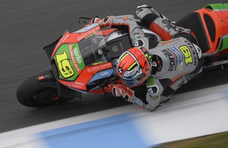Qualifiche a Jerez: Aprilia cresce e Bautista sfiora per due volte la Q2