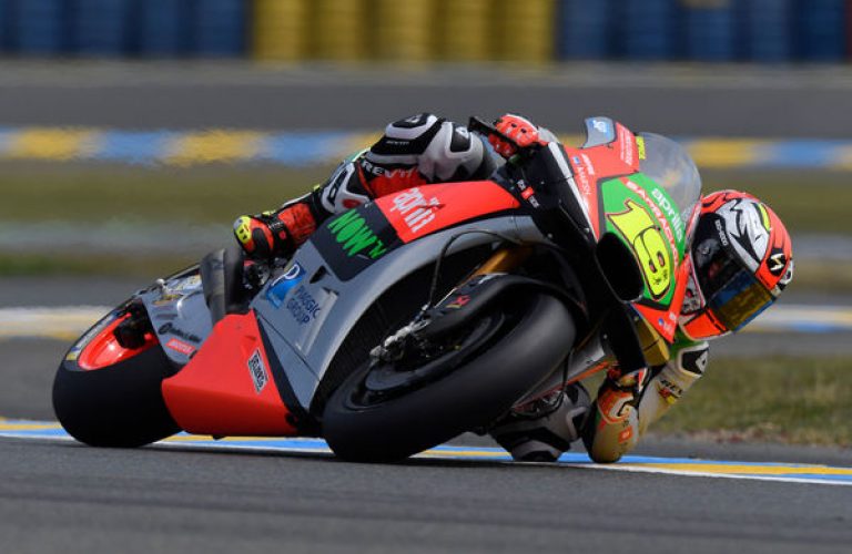 First Day Of Practice At Le Mans For Aprilia Racing Team Gresini