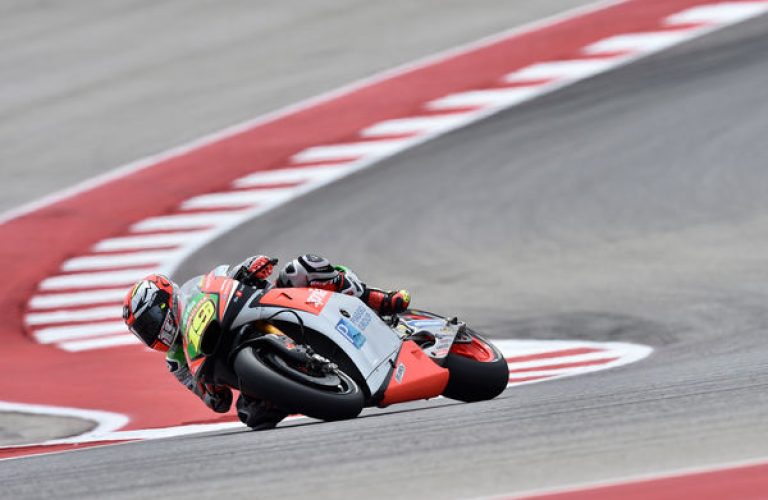 Sesta e settima fila per le Aprilia RS-GP al Circuit of The Americas