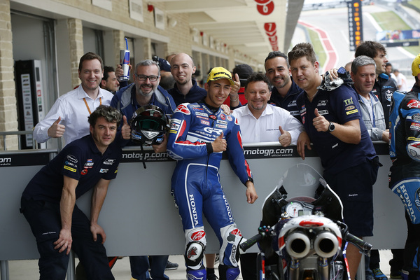 Bastianini Masters Mixed Conditions To Score Important Front Row At Austin - Gresini Racing