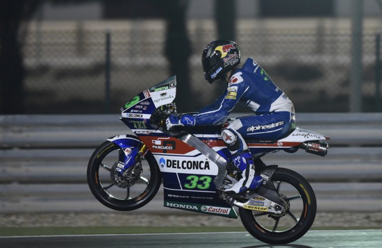 Qatar Night Test Draws To A Close For Gresini Racing Team Moto3