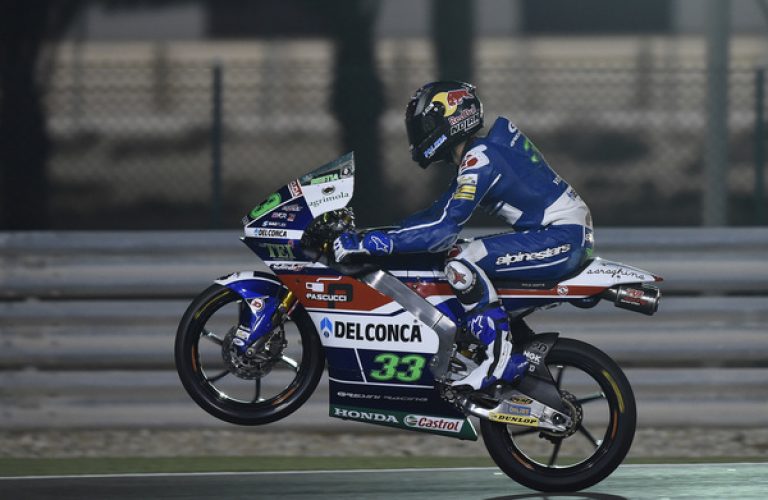 Qatar Night Test Draws To A Close For Gresini Racing Team Moto3