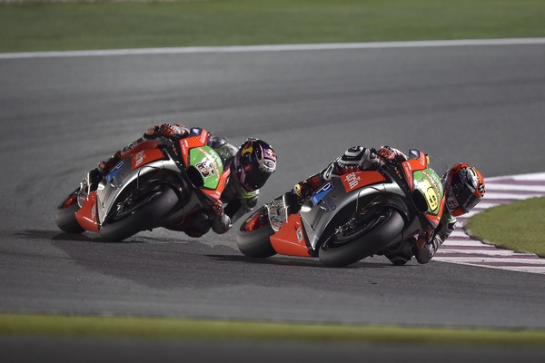 Qatar Gp: A Nice Debut For The Aprilia Rs-Gp Which, With Very Few Kilometres Under Its Belt, Is In The Points With Bautista - Gresini Racing