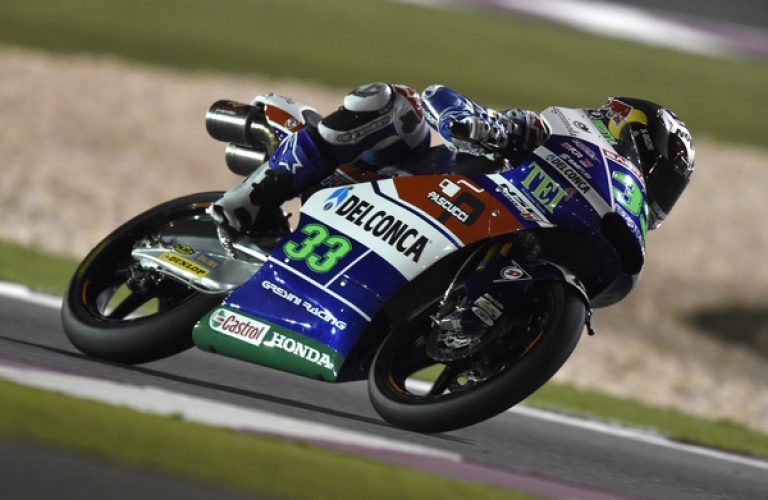 First Night Of Testing In Qatar For Bastianini And Di Giannantonio