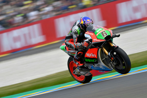 Aprilia On The Sixth And Seventh Row With Bradl And Bautista In Le Mans Qualifying - Gresini Racing