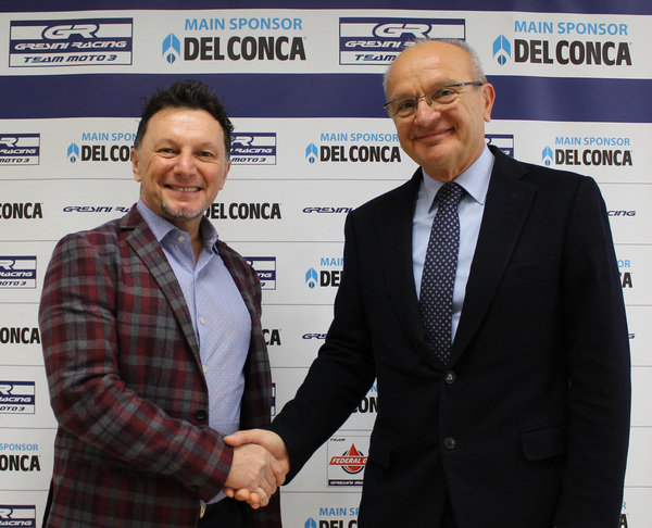 Del Conca punta su Bastianini e Di Giannantonio e diventa main sponsor del Gresini Racing Team Moto3 - Gresini Racing