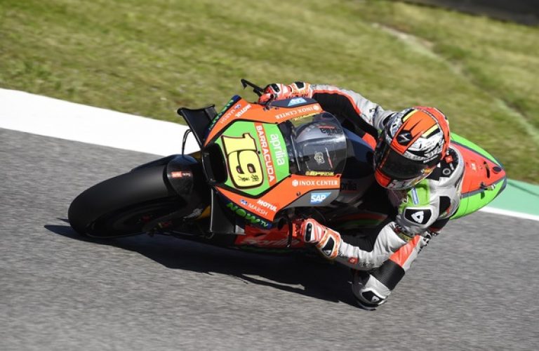 Giornata di qualifiche al Mugello: settima fila per le Aprilia di Bautista e Bradl