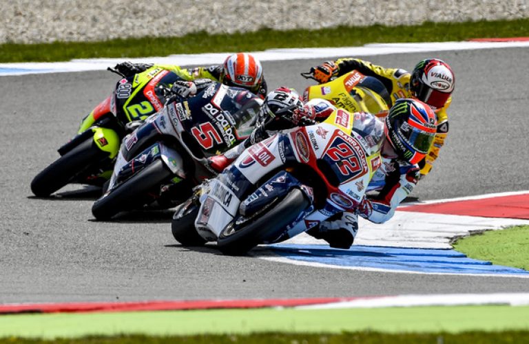 Lowes Battles Hard To Seize Valuable Fourth Place At Tt Assen