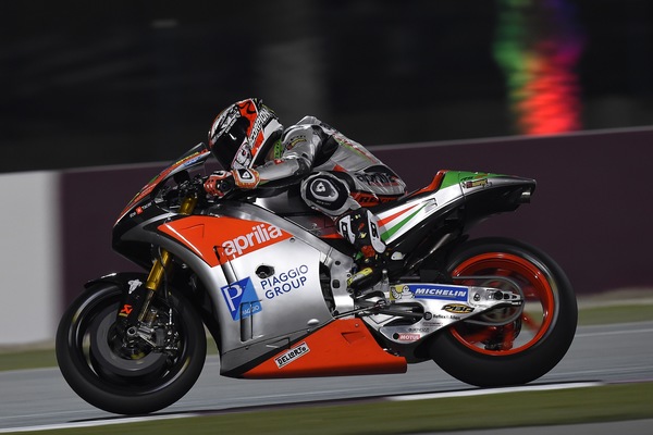 First Official Test At Losail For The New 2016 Aprilia Rs-Gp - Gresini Racing