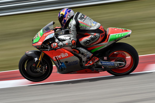 Sixth And Seventh Row For The Aprilia Rs-Gp Machines At The Circuit Of The Americas - Gresini Racing