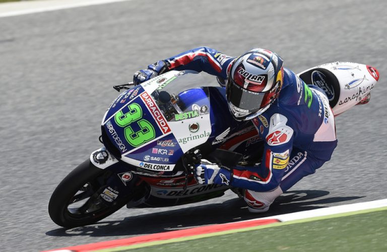 Test positivi ad Aragon per il Gresini Racing Team Moto3 nonostante il maltempo