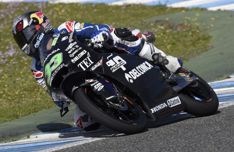 Test Moto3 a Jerez: Bastianini si inserisce tra i più veloci. Buoni progressi per Di Giannantonio