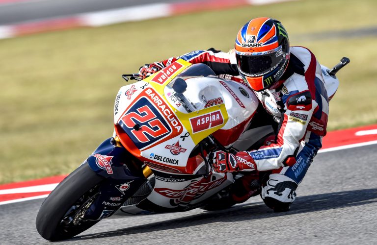 Sam Lowes wraps up two days of intense testing at Valencia