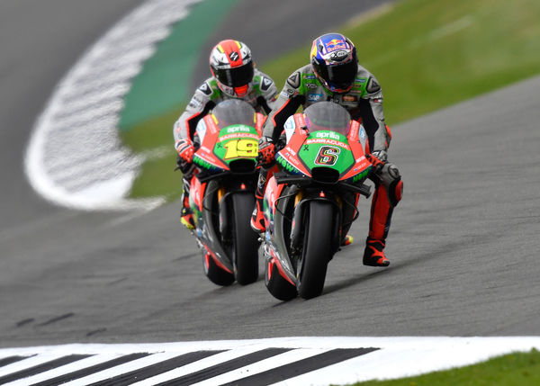 First Practices For The Aprilia Rs-Gp At Silverstone - Gresini Racing