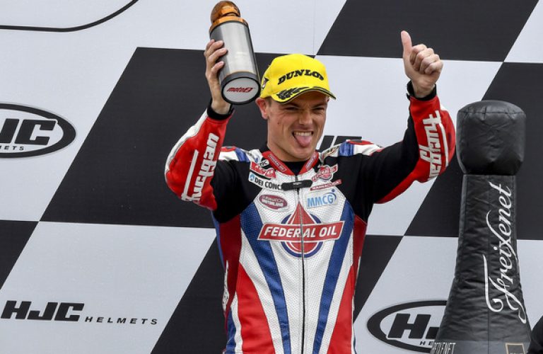 Sam Lowes Back On The Podium In Rain Hit Brno Race