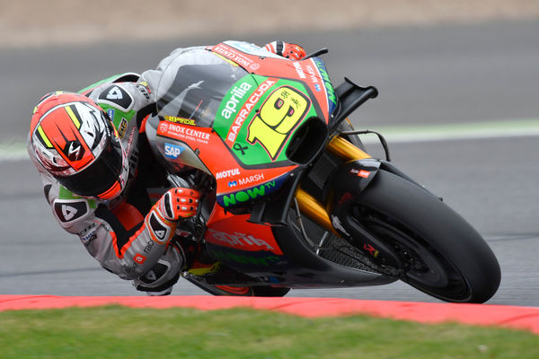 First Practices For The Aprilia Rs-Gp At Silverstone - Gresini Racing