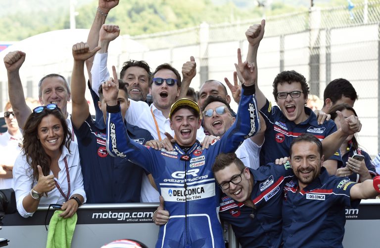 Fabio Di Giannantonio e Jorge Martin i piloti Gresini Racing per il Campionato del Mondo Moto3 2017