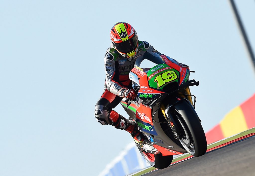 Aprilia continues to improve at Aragon: Q2 and fourth row for Bradl, fifth row for Bautista - Gresini Racing