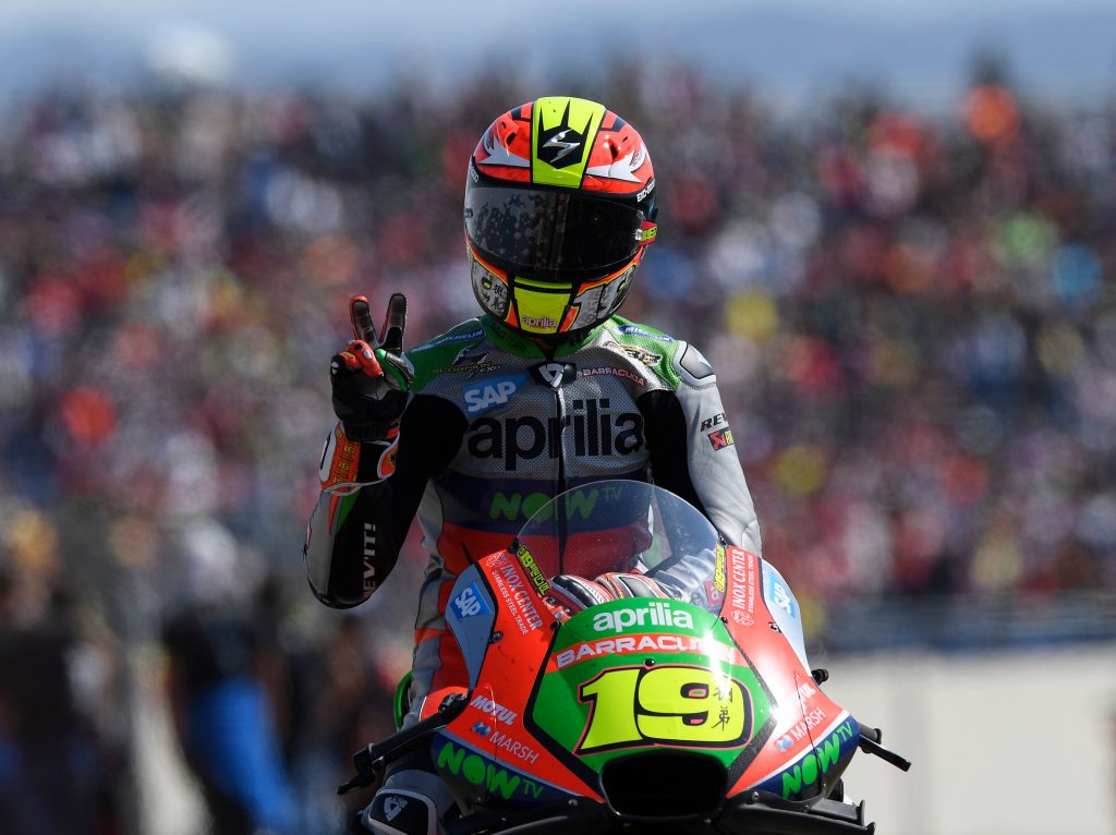 Good race and excellent result for Aprilia at Aragon: double top 10 for Bautista and Bradl&#8217;s RS-GP machines - Gresini Racing
