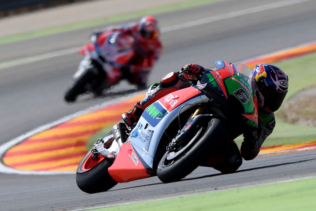 Good race and excellent result for Aprilia at Aragon: double top 10 for Bautista and Bradl&#8217;s RS-GP machines - Gresini Racing