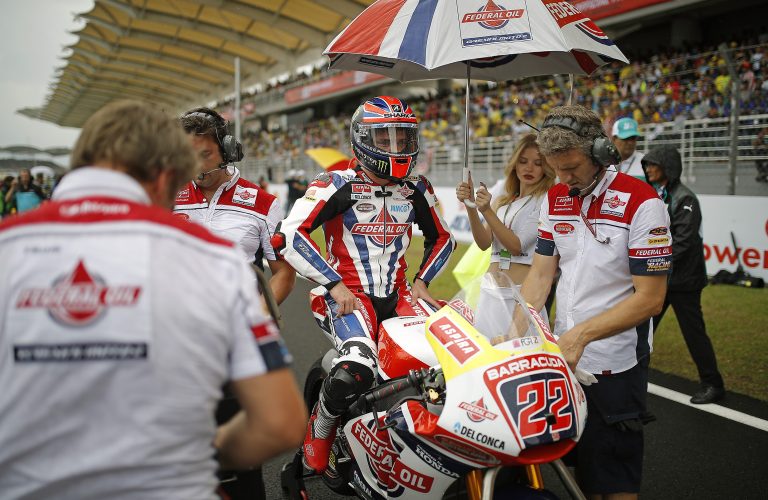 Bitter end of flyaway triple header for the Team Federal Oil Gresini Moto2