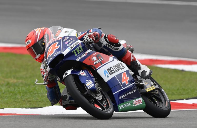 Di Giannantonio snatches 1 point in eventful Malaysian GP. Unlucky debut for Sasaki