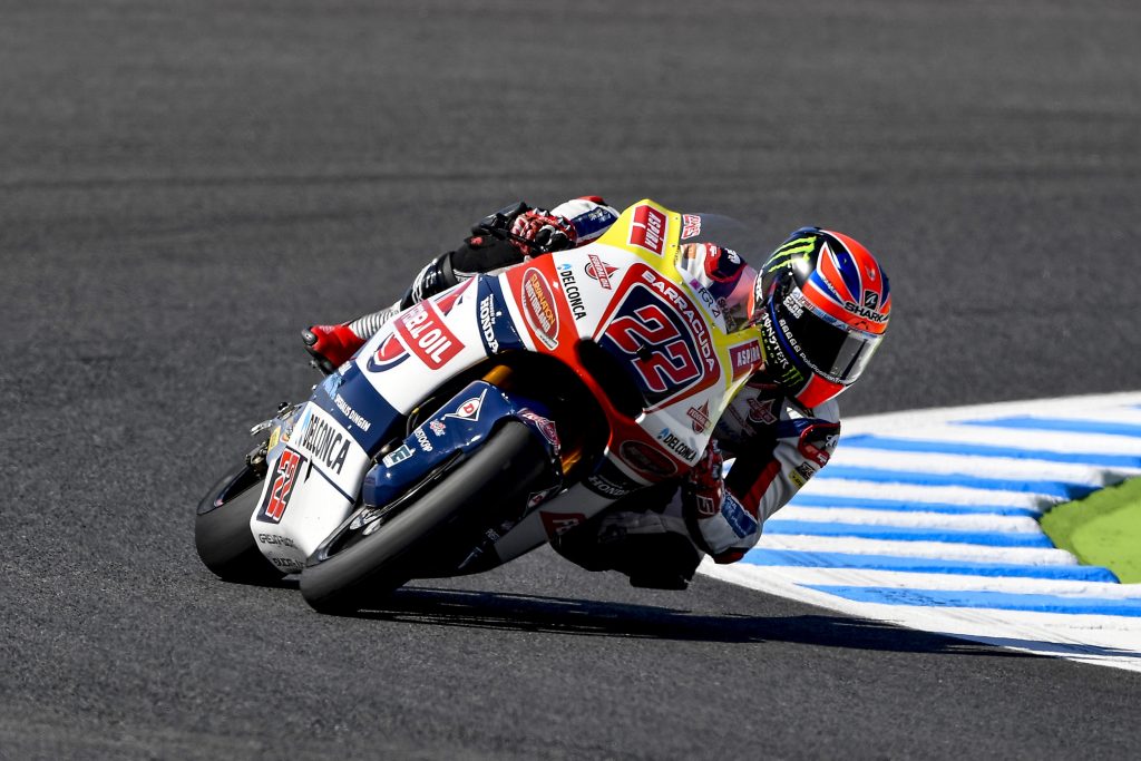 Un determinato Lowes scatta dalla seconda fila nel Gran Premio del Giappone - Gresini Racing