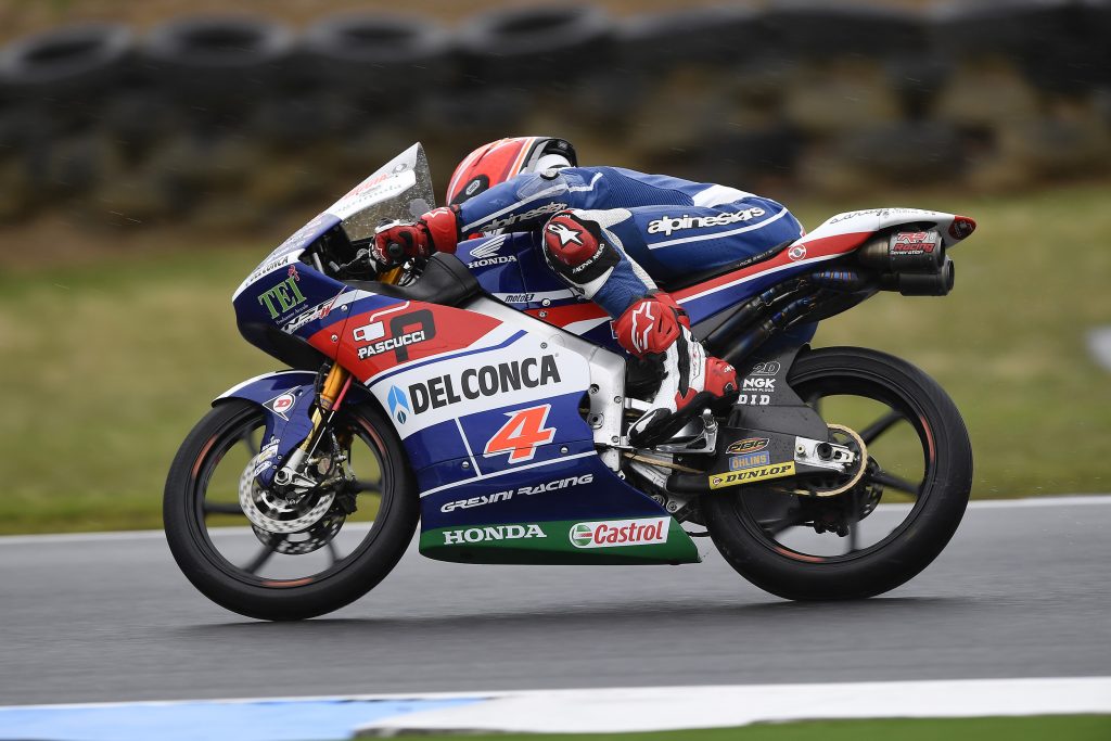 Bad weather disrupts opening day at Phillip Island - Gresini Racing