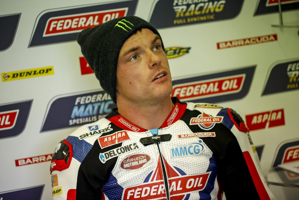 Only a few laps for Sam Lowes on wet opening day in Australia - Gresini Racing