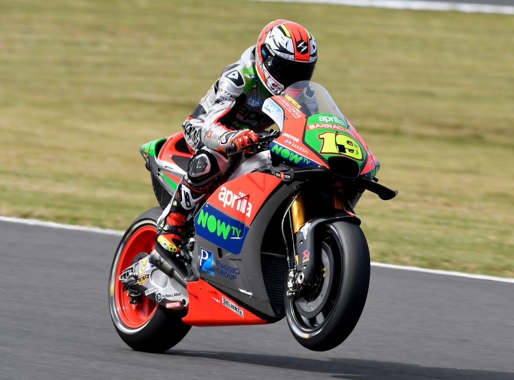 Encouraging start for Aprilia at Motegi: Bradl eleventh and Bautista twelfth after the first practice sessions - Gresini Racing