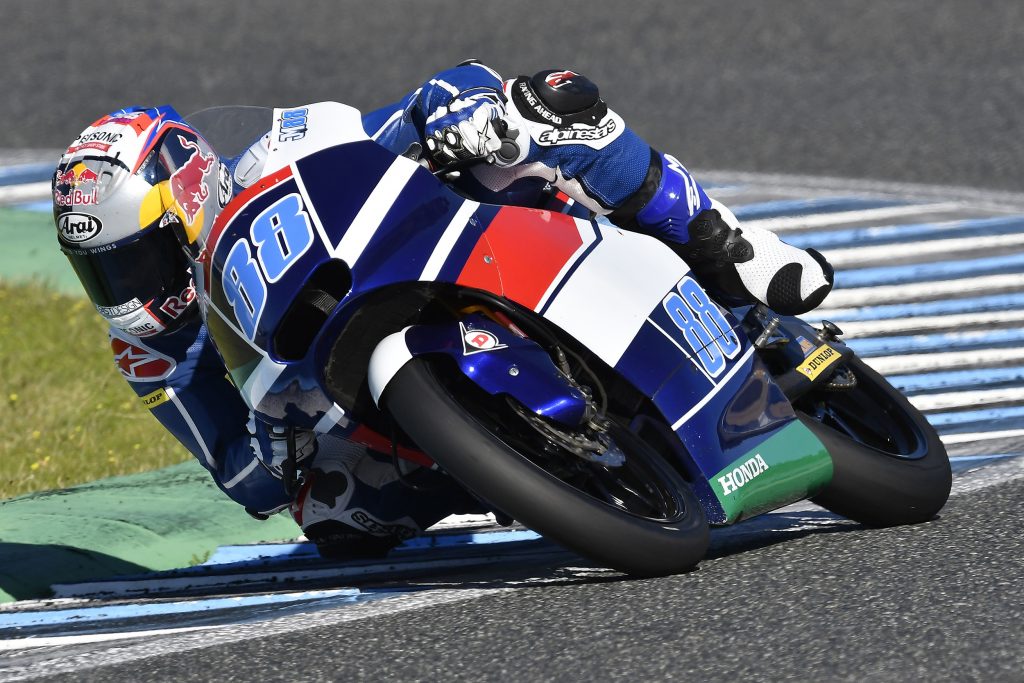 Di Giannantonio fastest as Jerez test comes to a close. Positive first contact for Martin - Gresini Racing