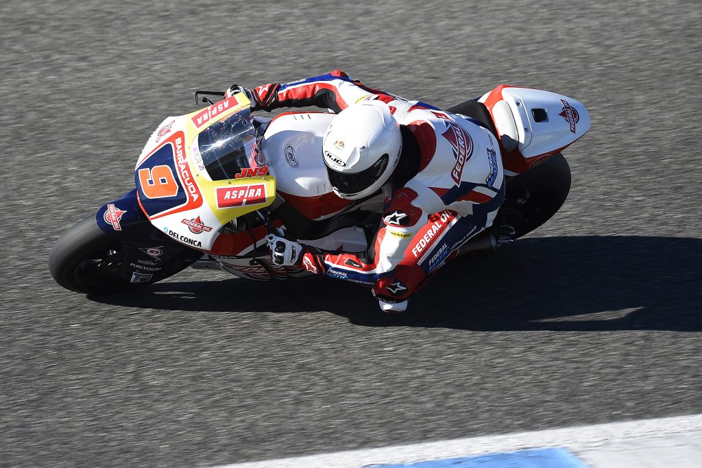 Jorge Navarro wraps up successful first Moto2 test at Jerez - Gresini Racing