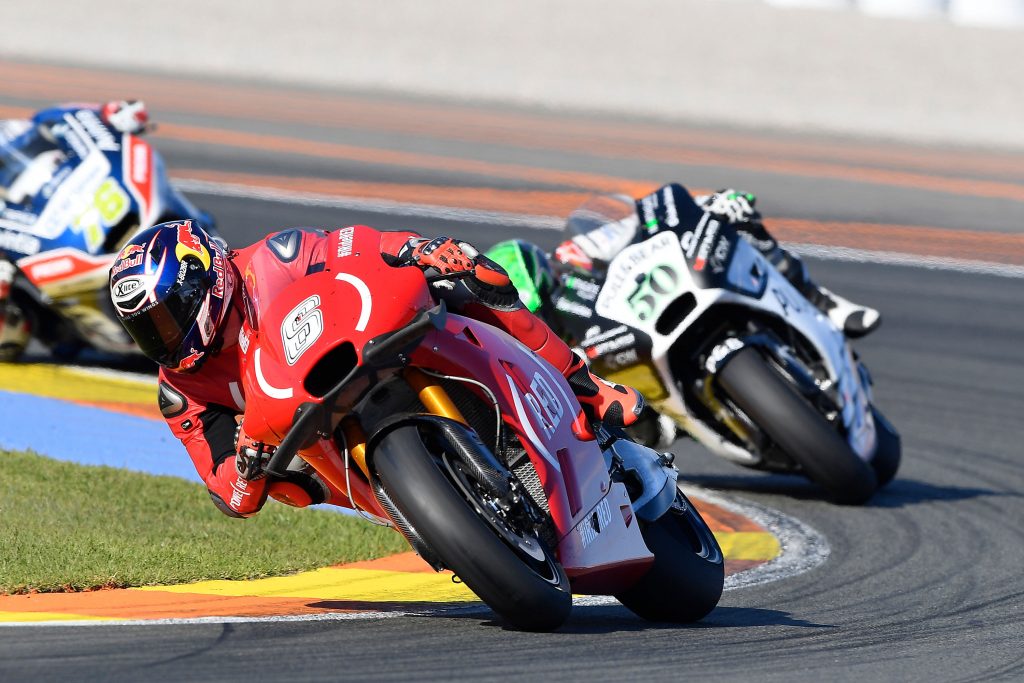 Both Aprilia riders in the points at Valencia and Bautista in the top ten again - Gresini Racing