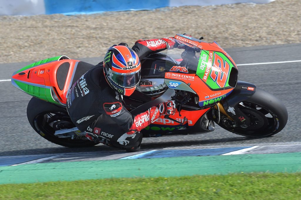 Final tests before the winter break for Aprilia: three days at Jerez for Aleix Espargarò and Sam Lowes - Gresini Racing