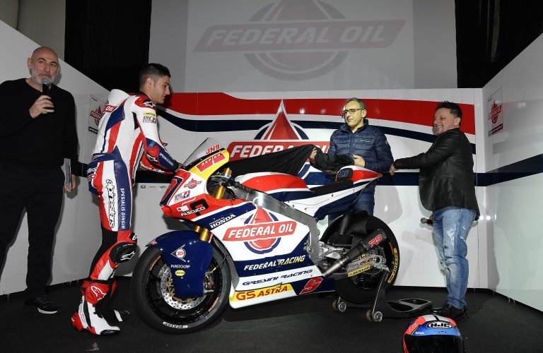 The new challenge of the Team Federal Oil Gresini Moto2 kicks off in Faenza
