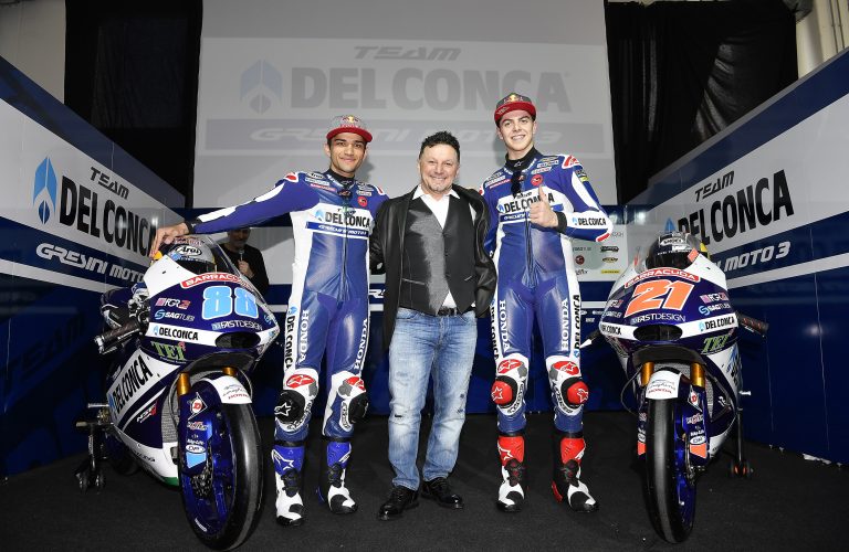 Il Team Del Conca Gresini Moto3 si presenta con grandi ambizioni