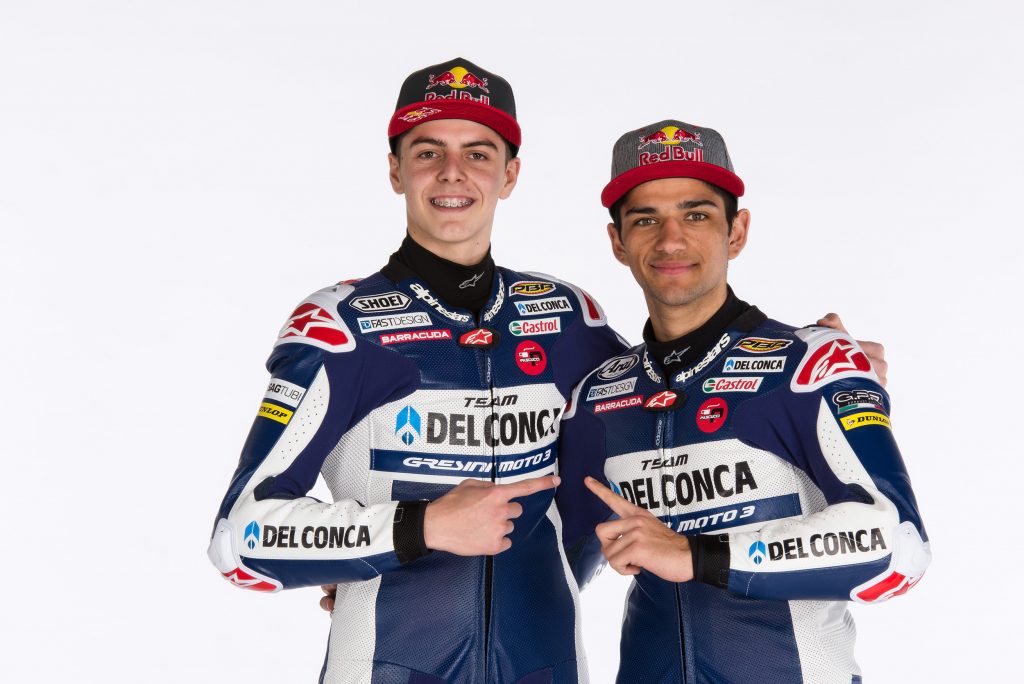 Il Team Del Conca Gresini Moto3 si presenta con grandi ambizioni - Gresini Racing