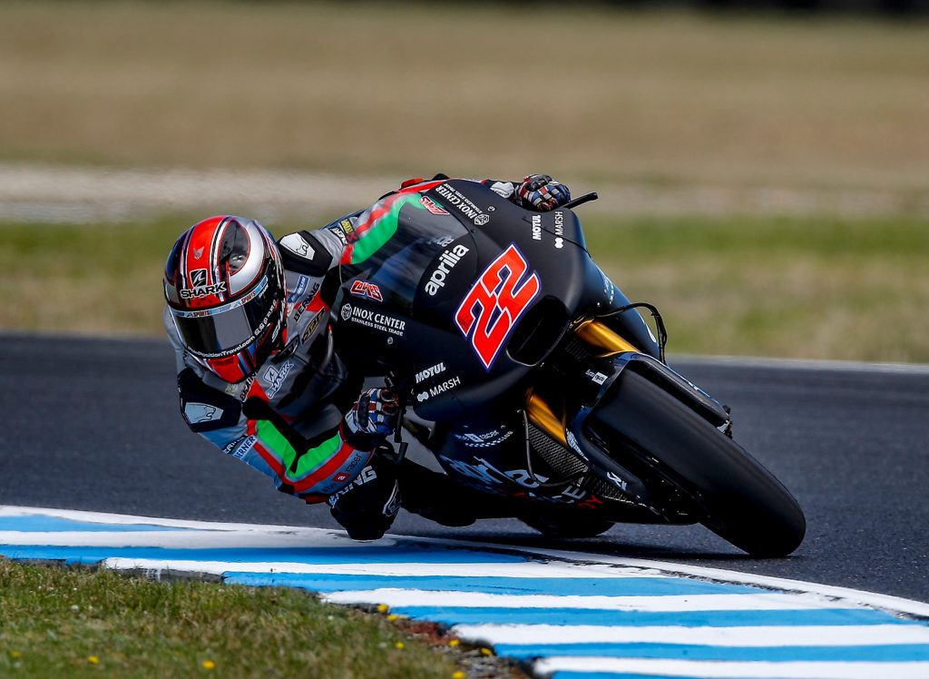 Aprilia continues to grow in Australia: excellent 6th time for Aleix Espargarò on day 2 at Phillip Island - Gresini Racing