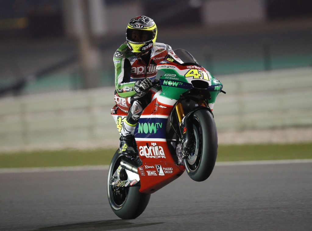 FIRST PRACTICE SESSION IN QATAR FOR THE APRILIA RS-GP MACHINES - Gresini Racing