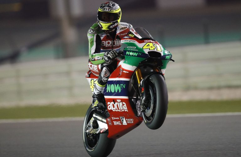 PRIMO TURNO DI PROVE IN QATAR PER LE APRILIA RS-GP