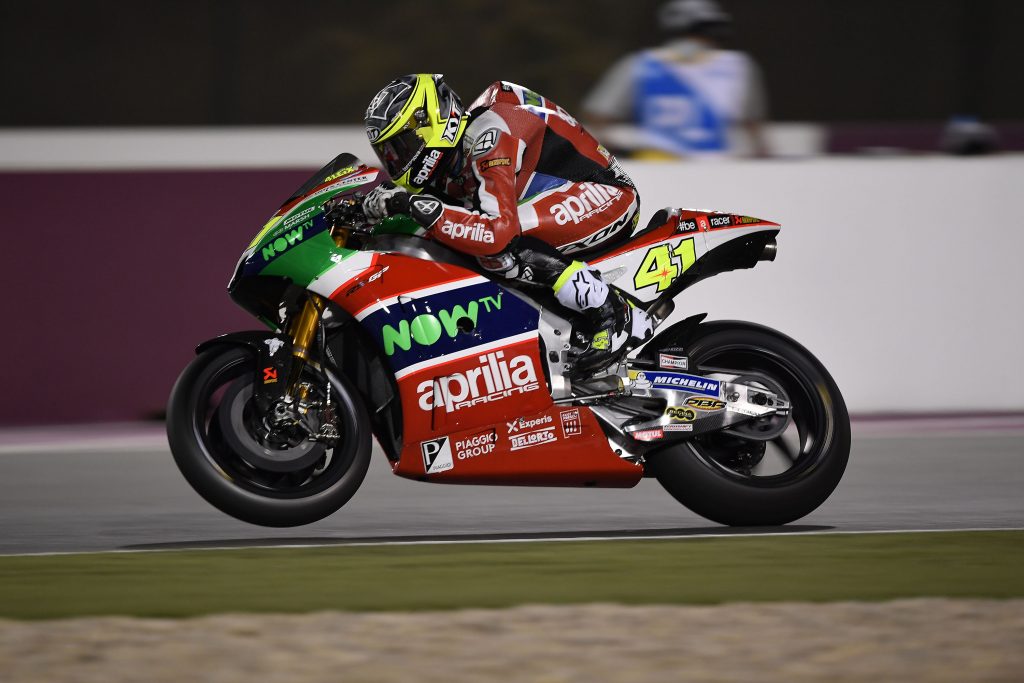 FIRST PRACTICE SESSION IN QATAR FOR THE APRILIA RS-GP MACHINES - Gresini Racing