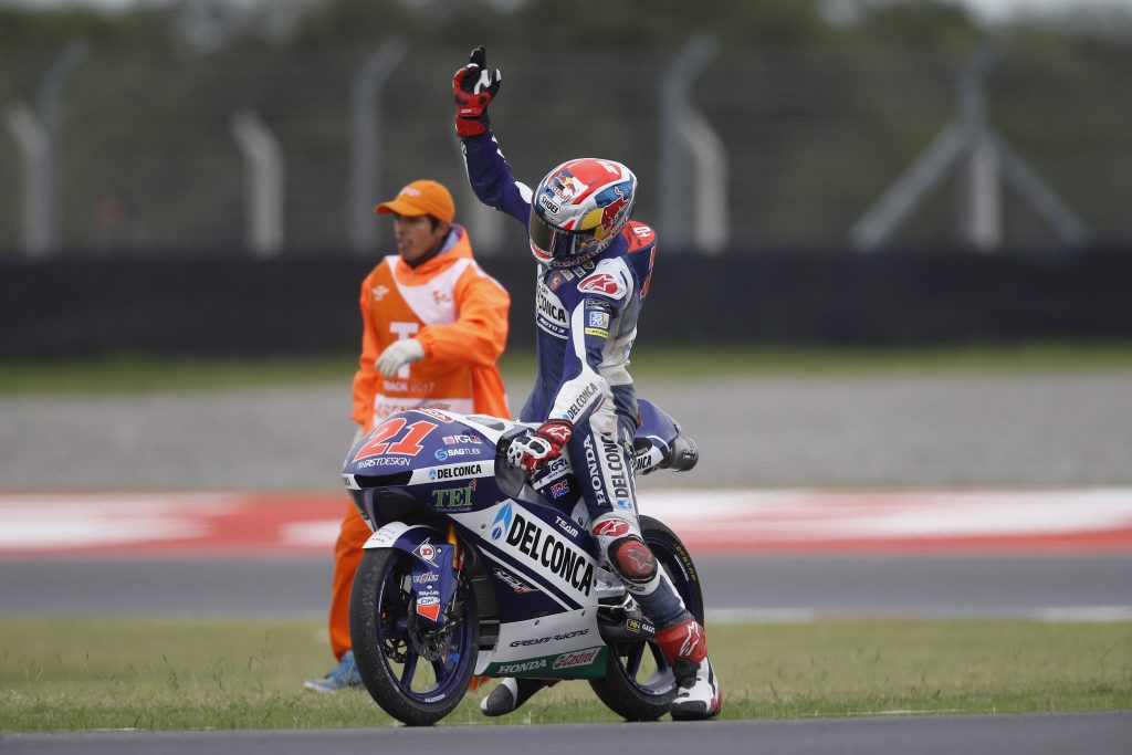 #ARGENTINAGP: ANOTHER PODIUM FOR MARTIN AS DI GIANNANTONIO IS FORCED TO RETIRE - Gresini Racing