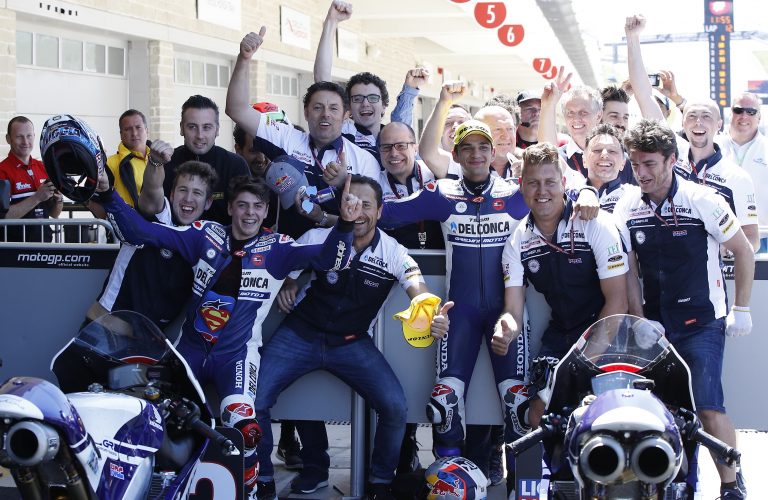 BRILLIANT DOUBLE PODIUM FOR TEAM DEL CONCA GRESINI MOTO3 IN TEXAS