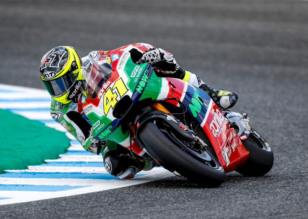 TOP-10 BOTH ON THE DRY AND WET FOR ALEIX ESPARGARÓ - Gresini Racing