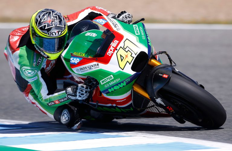UNA GIORNATA POSITIVA DI TEST PER APRILIA A JEREZ DE LA FRONTERA