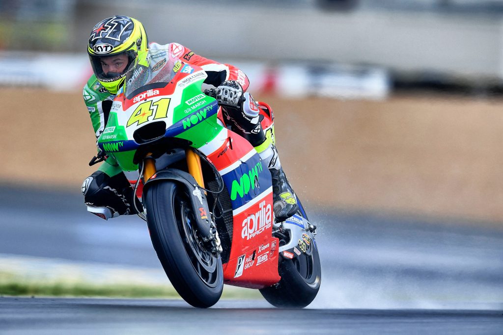 THE APRILIA MACHINES DO WELL IN THE WET AT LE MANS - Gresini Racing