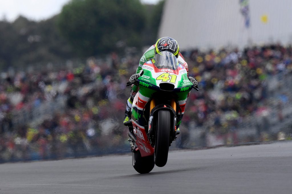 SIXTH AND SEVENTH ROW FOR APRILIA IN THE FRENCH GP - Gresini Racing