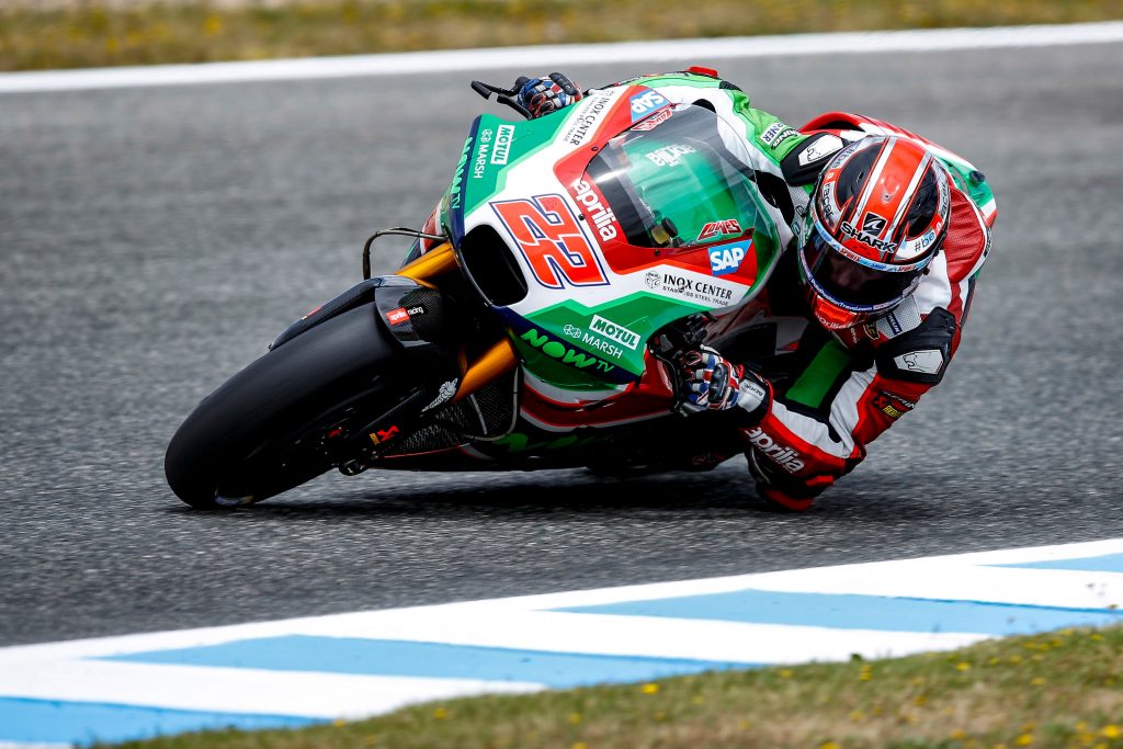 TOP-10 BOTH ON THE DRY AND WET FOR ALEIX ESPARGARÓ - Gresini Racing
